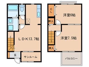 confortの物件間取画像